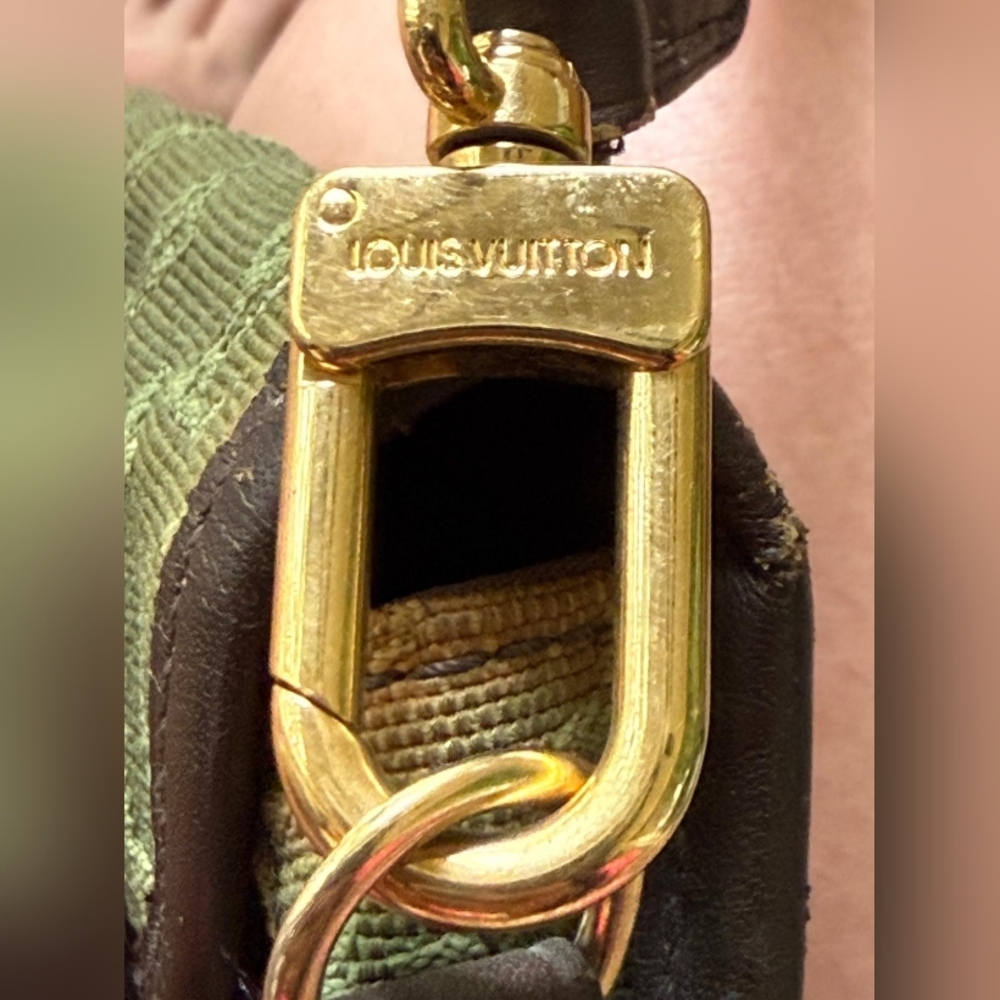 LV Mini Marjorie Louis Vuitton - Authentic - Vintage -Canvas Monogram Khaki 🍀 - Picture 13 of 13